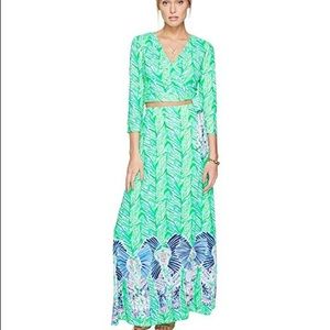 Lilly Pulitzer toucan green set